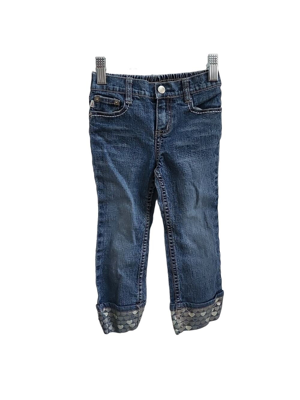 Bongo Jeans with Heart Pockets and Cuff